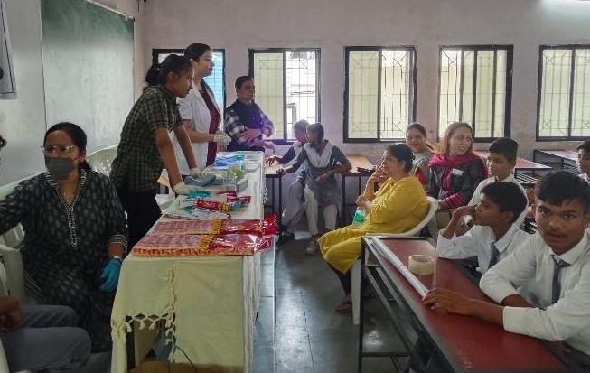 Interact Club Installation at Rajkumar Kewalramani High School