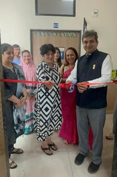Interact Club Installation at Podar International School