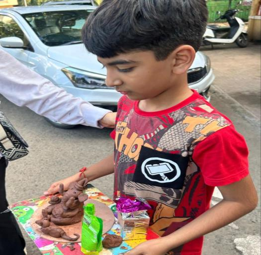 Eco Friendly Ganesha Making 2024