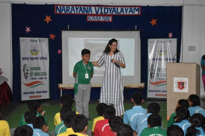 Good Touch, Bad Touch Session Organized in Narayana Vidyalaya, Koradi Road