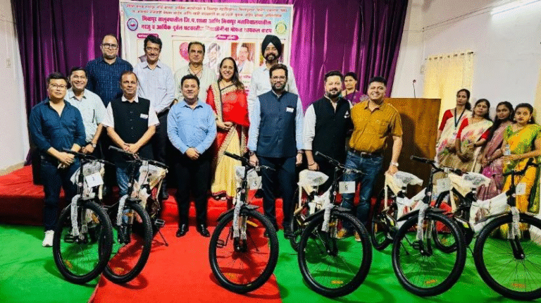 Bicycle Distribution at Bhivapur Mahavidyalaya
