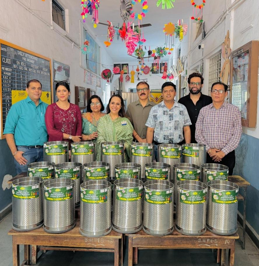 Distribution Of Dustbins
