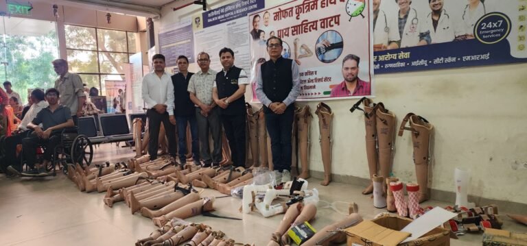 Jaipur Foot Distribution Camp Empowers 181 Lives